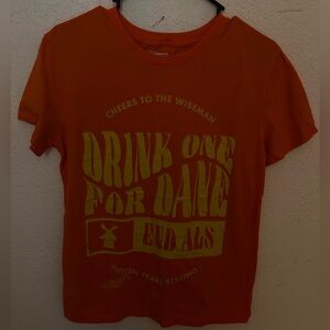 Dutch bros orange drink one for Dane t shirt